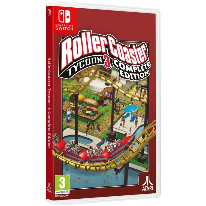 RollerCoaster Tycoon 3 Complete Edition Nintendo Switch - vue 9