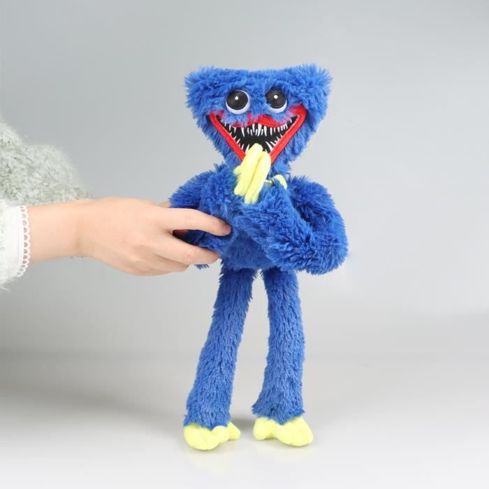 Poppy playtime poupée en peluche de haute qualité bleu toothy big smart 40cm cadeau en peluche pour les enfants