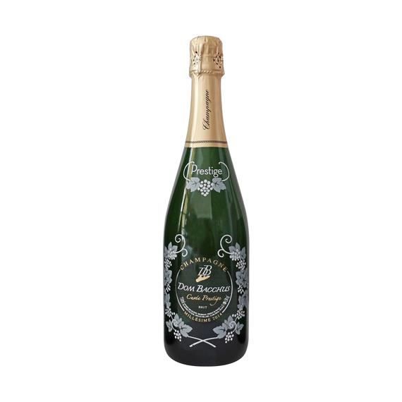 champagne dom bacchus cuvée prestige-caisse 6 bouteilles