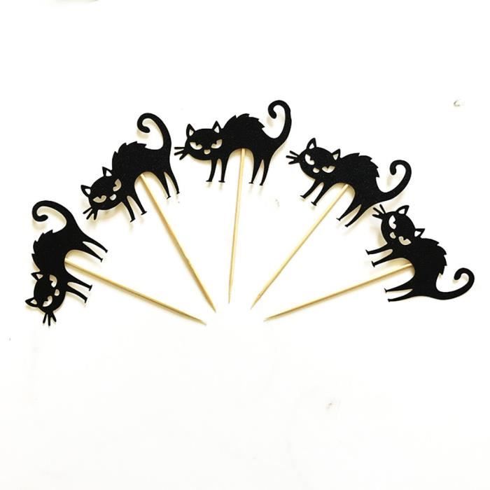 Décoration d'Halloween Cake Topper Halloween Spider Cake Insert Party Supplies JDD90819603G_baet