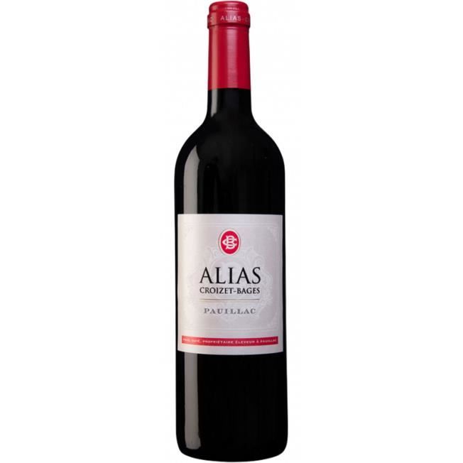Alias de Croizet Bages 2014 - Pauillac AOC - vin rouge de Bordeaux - 1 bouteille