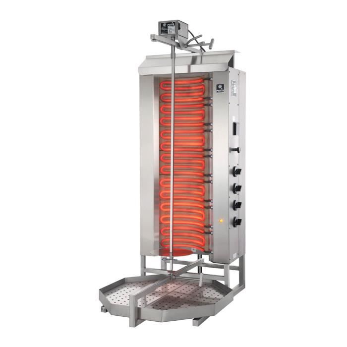 Machine À Kébab Döner Shawarma Rôtissoire Électrique Commerciale Pro 10kW Potis