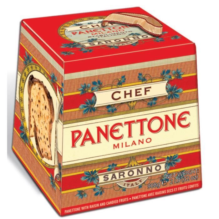 Panettone avec raisins secs et fruits confits -900g- Italie