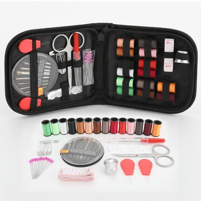Sac à couture Kit de couture, bote à couture, kit de couture maison, kit de couture, kit de couture 70 pièces3511