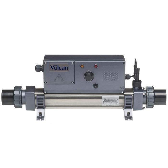 Réchauffeur piscine vulcan titane 4.5 kw mono