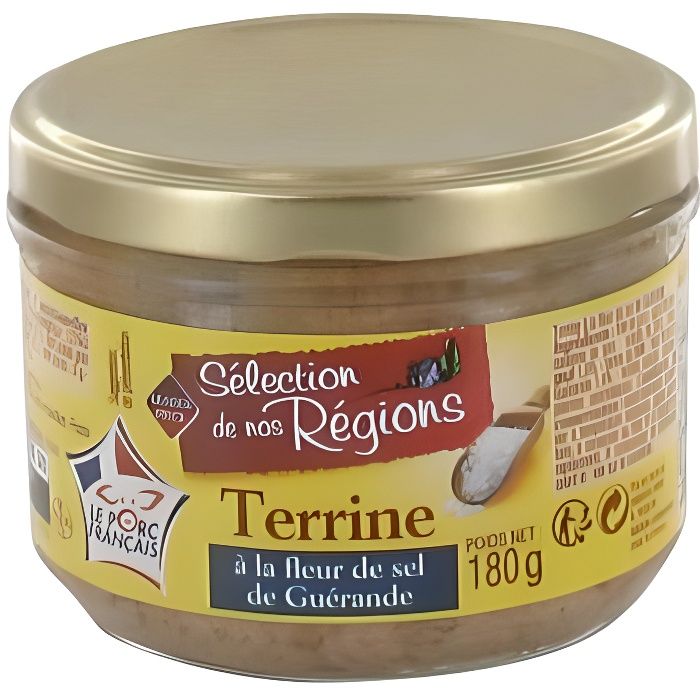 Terrine à la fleur de sel de Guérande - 180g