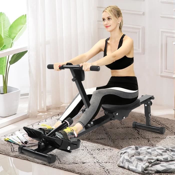 Vélo d’appartement pliable pour fitness et cardio, Charge Max 150kg -VGEBY