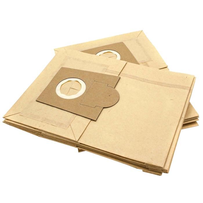 vhbw 10 sacs d'aspirateur, filtre en papier compatible avec aspirateur Bosch BSG 61800 Logo, 61831, 61922 Logo ProParquet, 62001 Air