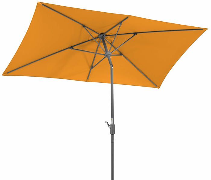 Parasol de plage - Non spécifié - Jaune - 180 x 120 cm - Inclinable