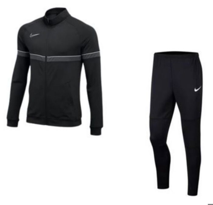 Jogging Nike Noir Et Gris Homme Swoosh