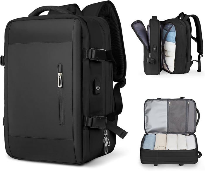 Sac à Dos Cabine 40x30x20cm 25L SPAHER - Léger Imperméable Pour Voyage Sport