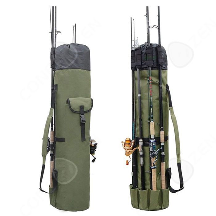 Tube De Transport Canne à Pêche Ferrari Bazuka - Longueur Réglable 1.60-2.25m - Protection Optimale