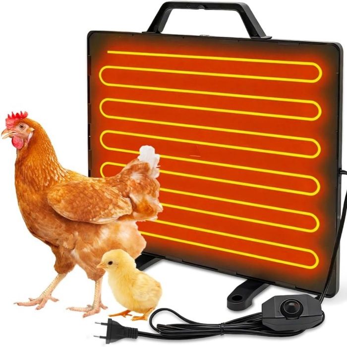 Meilleurs prix pour 140W Chauffage Pour Poulailler Avec Support Température Réglable AdaptéE Aux Fermes Aux Poulaillers Aux CanardièRes
