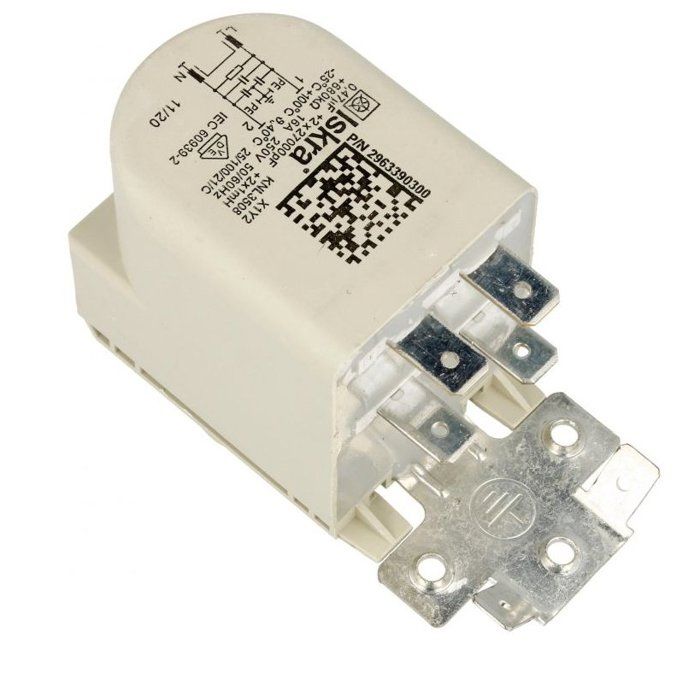 Beko FILTRE ANTIPARASITES 2963390300 - vue 3