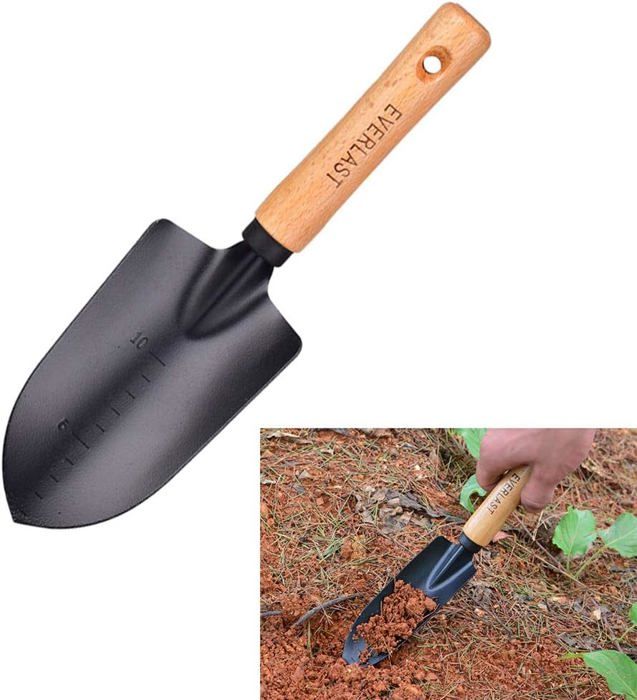 Truelle Enduit Truelle Macon Lot De 5 Truelles Pointues En Acier Carbone - Taille 6,8,10,12,14mm - Manche En Bois - Ressort Plat - Pour Maçonnerie Ou DIY Lisseuse Maconnerie Outillage