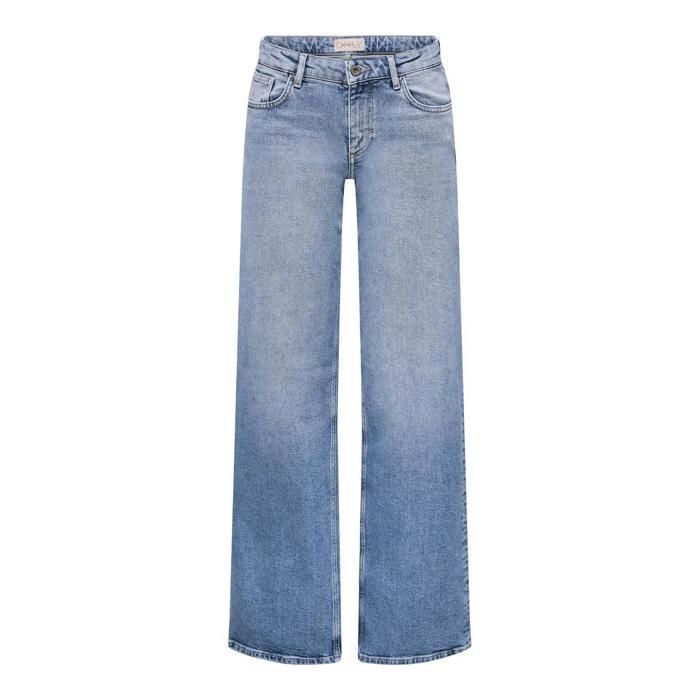 Jeans femme style large light blue Only Juicy