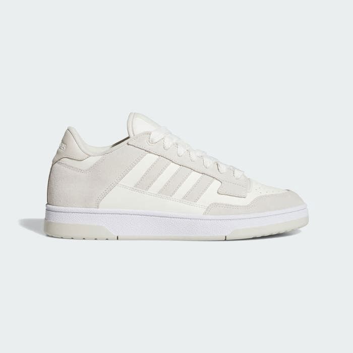 Baskets - ADIDAS - RAPID COURT LOW - Beige - Lacets - Plat
