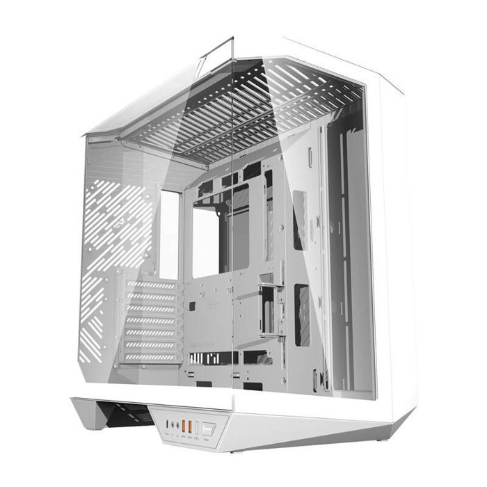 Ordinateur tout-en-un - DARKFLASH - DY470 - Midi Tower - Couleur blanche - 7 emplacements dextension