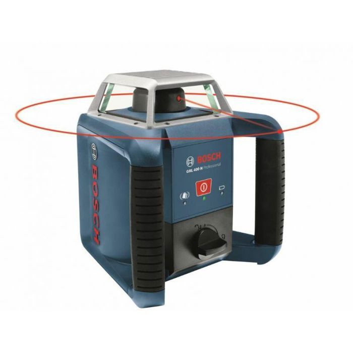 Laser mesureur BOSCH GRL400H + LR1 Précision 1 mm Portée 50 Sans fil - vue 2