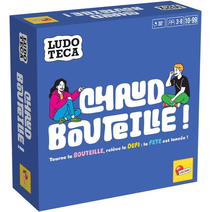 Jeu De Défis Lisciani Giochi – Chaud Bouteille! 3 À 8 Joueurs Dès 10 Ans - vue 4