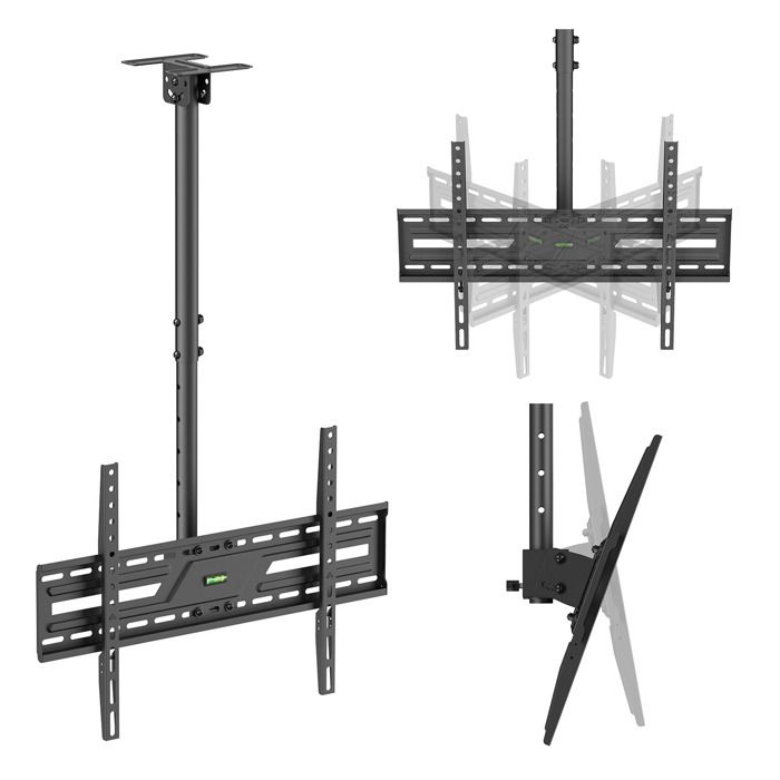 Support / fixation au plafond pour téléviseur Maclean charge maximale 50 kg 37-86 VESA max. 600x400 MC-173