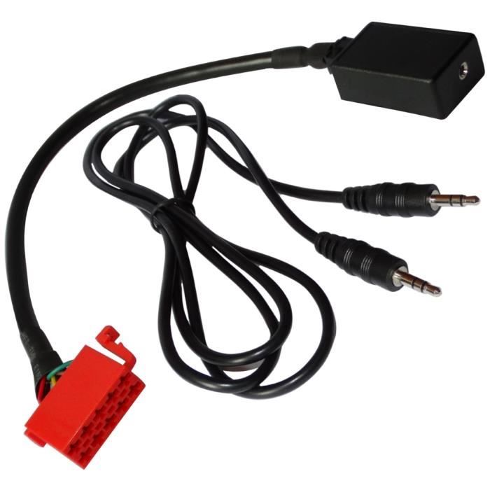 Aerzetix Adaptateur Cable Interface Aux In Jack 3 5mm Pour Vw Volkswagen Gamma 4 Avant 2002 C12061 Achat Vente Installation Autoradio Aerzetix Adaptateur Cable Cdiscount