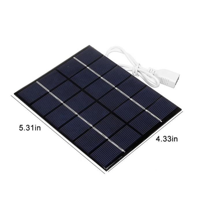 Pompe à Oxygène Solaire ASOFTY - Pour Étang, Aquarium | Panneau 3W 5V | Double Diffuseur | Portable Et Silencieuse