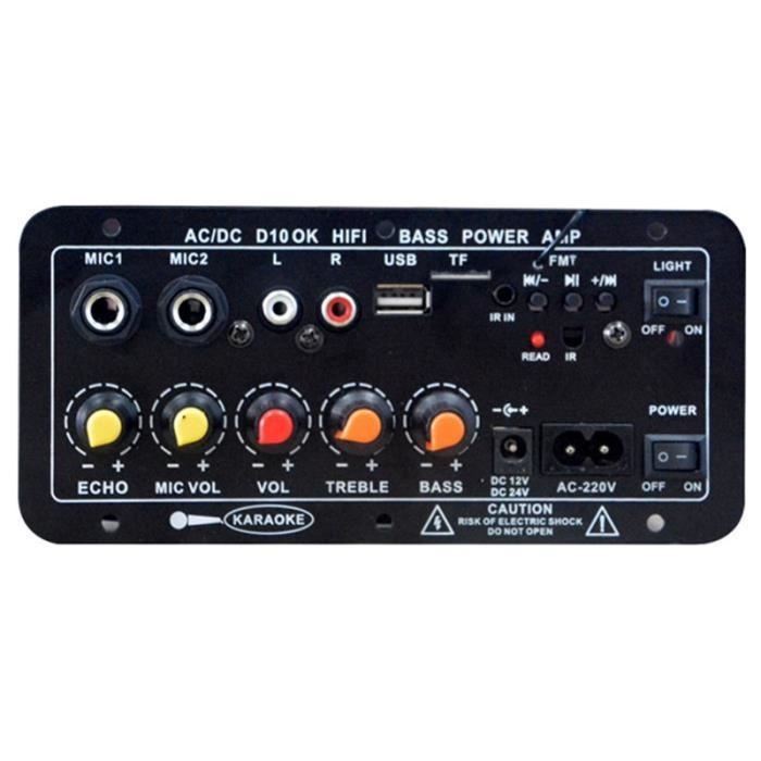 Carte Préamplificateur Micro Avec Réverbération DollaTek - Pour Karaoké, Supporte Micro Filaire/Sans Fil, Entrée 8-26V