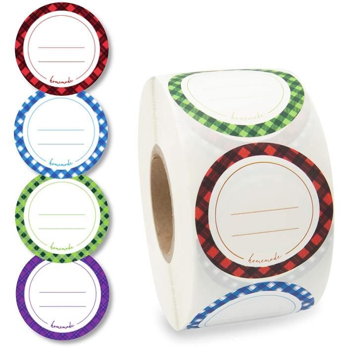 Lot De 180 étiquettes Autocollantes 50x100mm - Pour Ranger Chez Soi, Au Bureau Ou à L'école