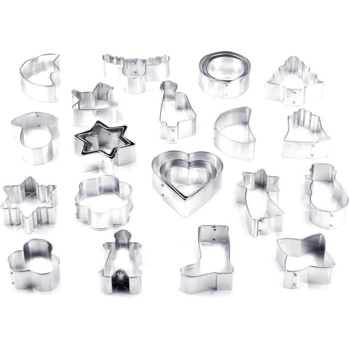 Lot De 25 Emporte Pièces De Noël Pâtisserie Décoration[A1262