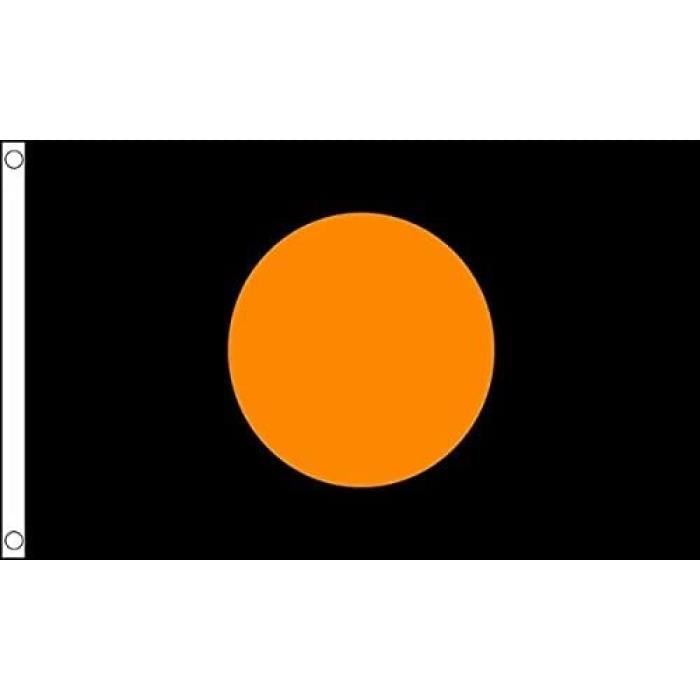 Drapeau Commissaire De Course Noir - 90x60 Cm - 100% Polyester, Oeillets Métalliques - Pour Circuit Auto