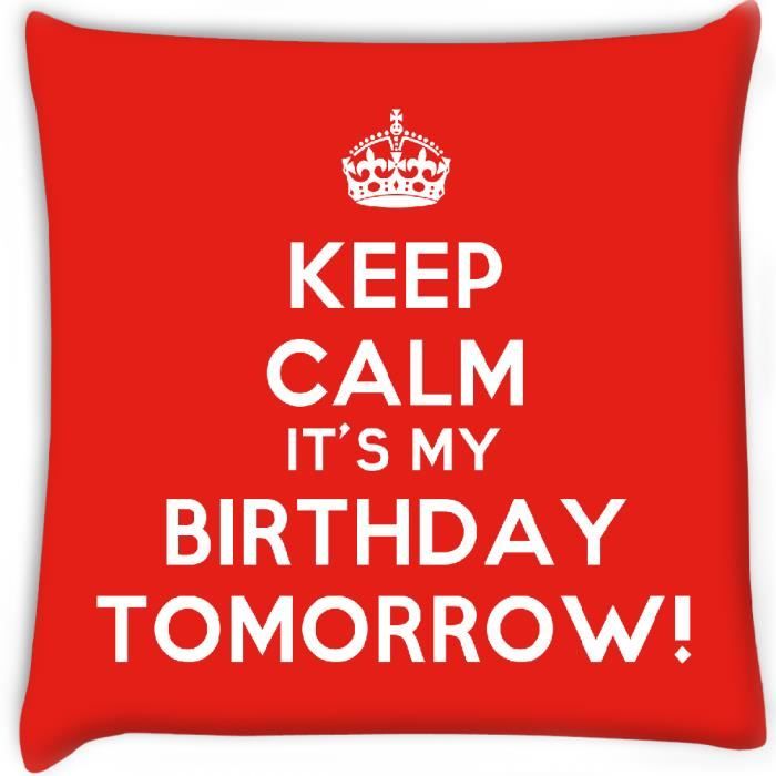 Gardez Le Calme C Est Mon Anniversaire Demain Housse De Coussin Numerique Imprime 28 X 28 Pouces Cdiscount Maison Gardez Le Calme C Est Mon Anniversaire Demain Housse De Coussin Numerique Imprime 28 X 28 Pouces Cdiscount Maison