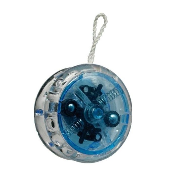 Gyro Yoyo magnétique, roue rotative magique, Led, lumière colorée