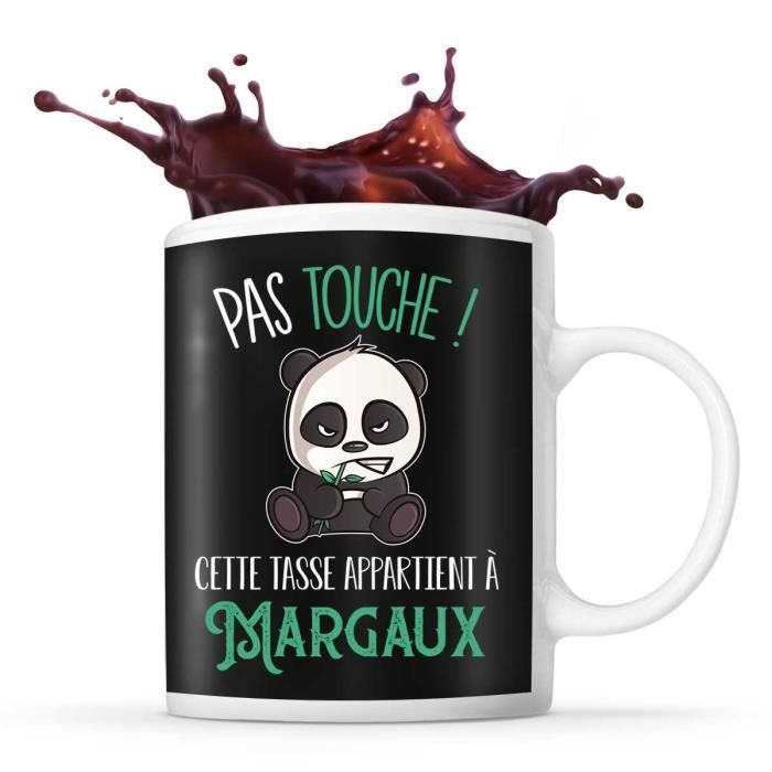 Tasse Margaux Pas Touche Panda Mug Prenom Cadeau Anniversaire Humour Cdiscount Puericulture Eveil Bebe