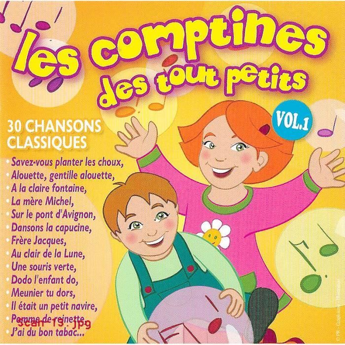 CD LES COMPTINES DES TOUT PETITS VOLUME 1 / 30 CHANSONS CLASSIQUES