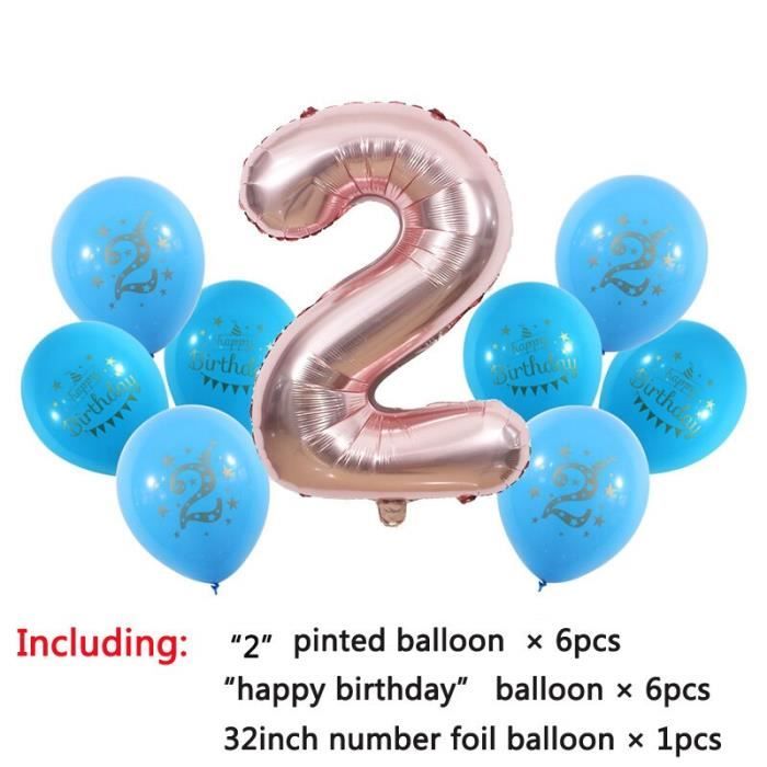 Ballon Pour Joyeux Anniversaire Ballon Numerique Rose Bleu Pour Fille 1 2 3 4 5 6 7 8 9 Ans Modele 2st Blue Hypdqqb Achat Vente Ballon Decoratif Soldes Sur Cdiscount Des Le Janvier Cdiscount