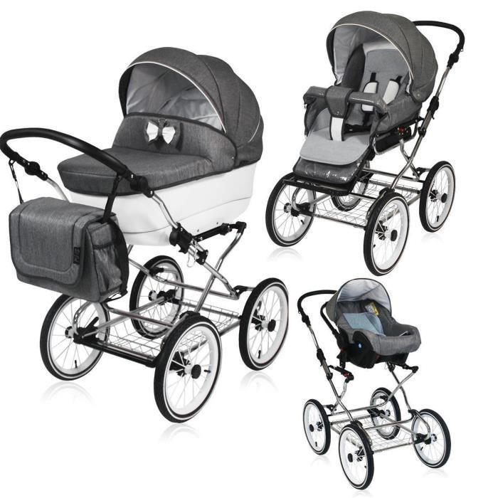 Poussette bebe avec coque hot sale