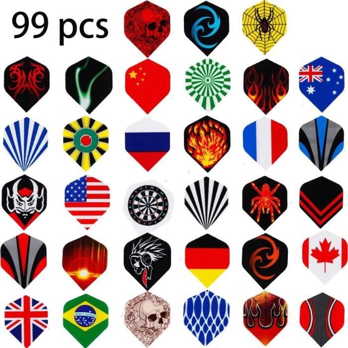 Lot De 3 Ailettes De Fléchettes Pentathlon PE360 - 501