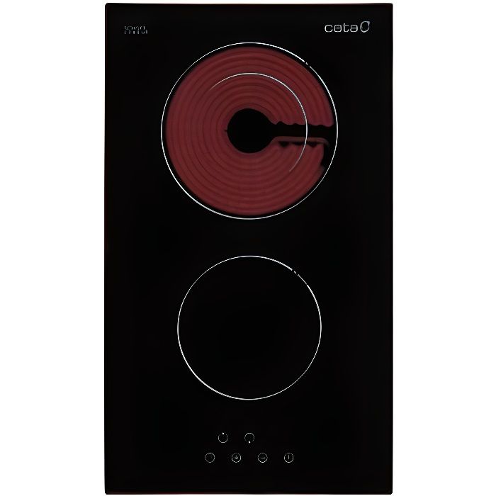 Plaque Cata Td 302 Integre Electrique Verre Ceramique Senseur En Haut Devant 2900w Achat Vente Plaque Vitroceramique Cdiscount