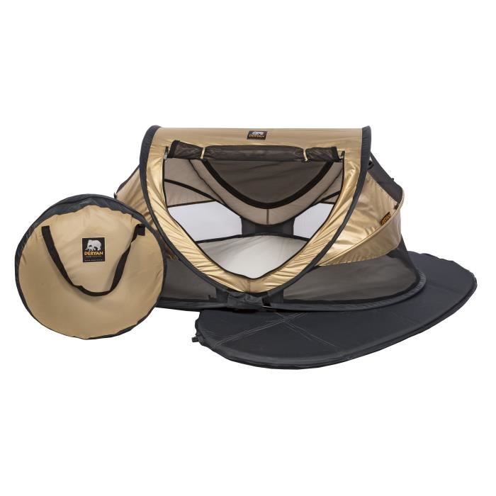 Deryan Lit D Enfant De Voyage Avec Moustiquaire Luxe Dore Cdiscount Puericulture Eveil Bebe