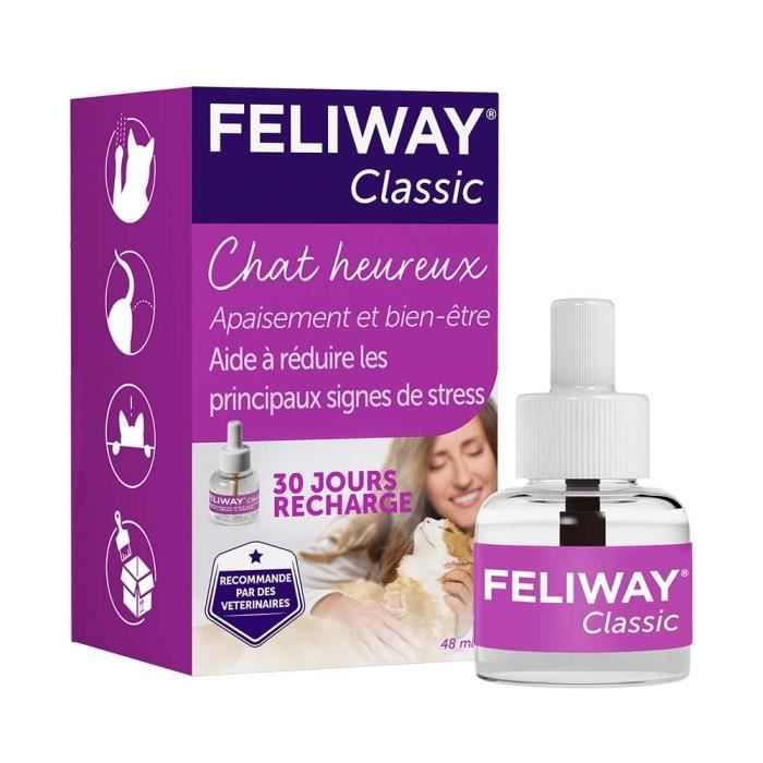Feliway recharge 30j 48ml de Ceva - Feliway et adaptil pas cher, li