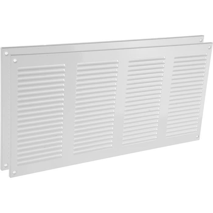 Grille Aération Acier Inox 304 - 20 Mailles, Anti-Rongeurs Et Insectes - 210x300 Mm - Lot De 2