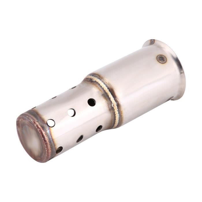 Embout Échappement Acier Inoxydable 60mm - Réducteur Bruit Et Décoration Voiture