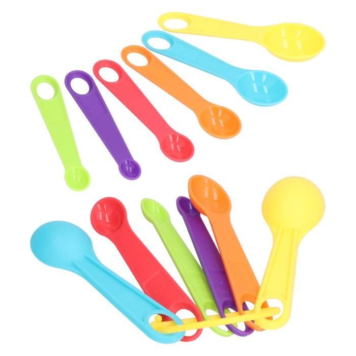 Cuillère Doseuse Plastique 1 G / 1 Ml - Résistante, Lavable Au Lave-Vaisselle - Pour Cuisine, Médicaments, Aliments - 4