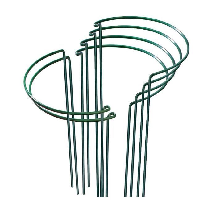 Lot De 5 Supports Pour Plantes En Forme De Grenouille SURALIN - Pince à Tiges, Décoration Pot De Fleurs, Plastique ABS Durable