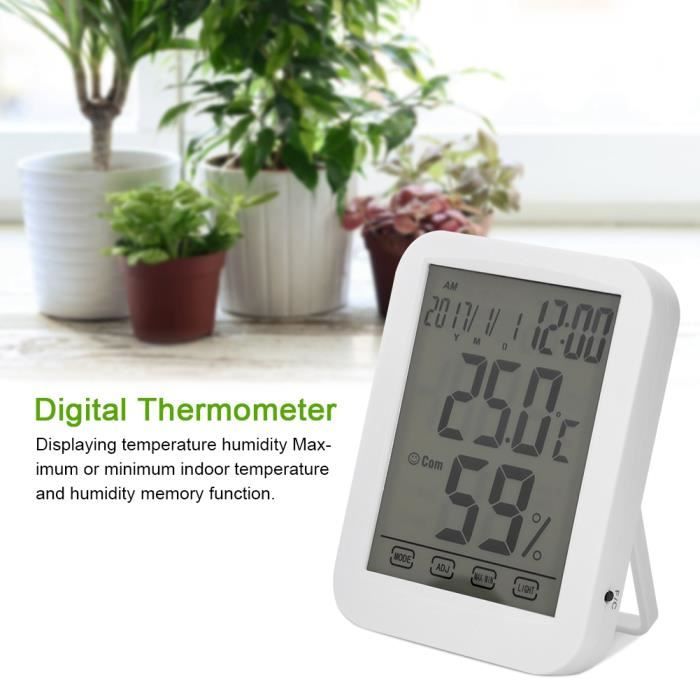Hygromètre mécanique 57mm, sans batterie, Portable, précis, Durable, pour l'intérieur et l'extérieur, avec magnétique 1420 Hygromètre mécanique 57mm, sans batterie, Portable, précis, Durable, pour l'intérieur et l'extérieur, avec magnétique 1420