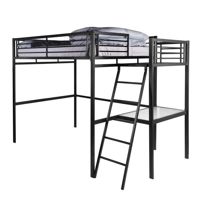 Lit Mezzanine 2 Personnes Payez En 4x Cdiscount