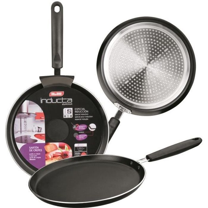 Crêpière - IBILI - Inducta - Aluminium anti-adhérent - Tous feux dont induction