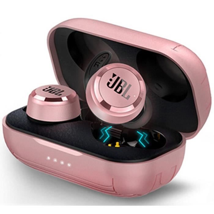 JBL T280 TWS Casque Ecouteur Sans Fil Bluetooth avec Etui de Chargement  Sport Running Rose - Cdiscount TV Son Photo