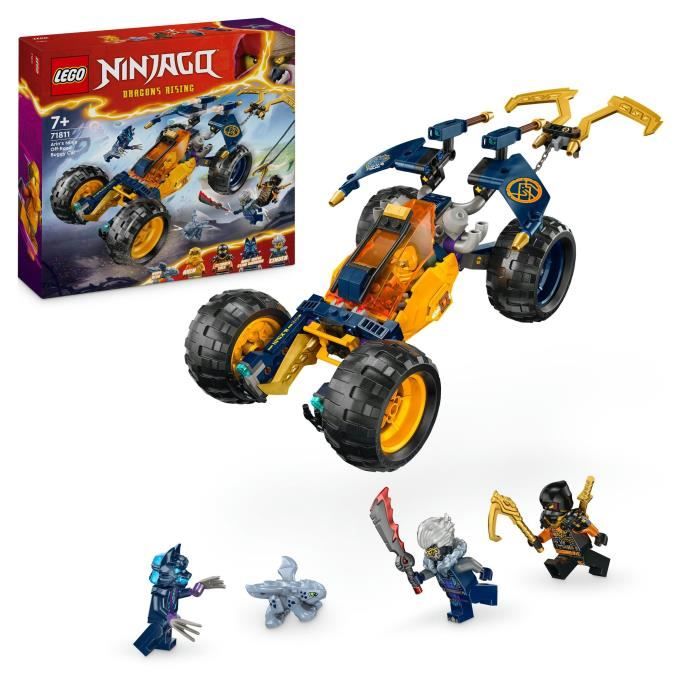 Lego Ninjago Le Buggy Tout terrain Ninja D'arin 71811 Lego - vue 3